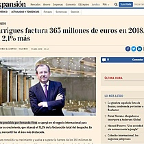 Garrigues factura 365 millones de euros en 2018, un 2,1% ms